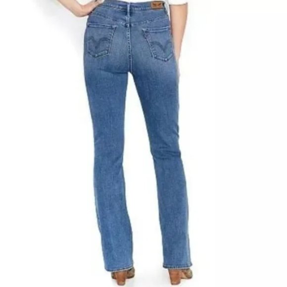 LEVI'S Perfectly Slimming 512 Bootcut Women's Jeans - size 14M - Picture 2 of 7